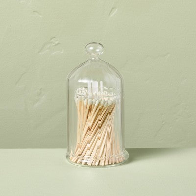 Clear Glass Cloche Matches 75ct - Hearth & Hand with Magnolia