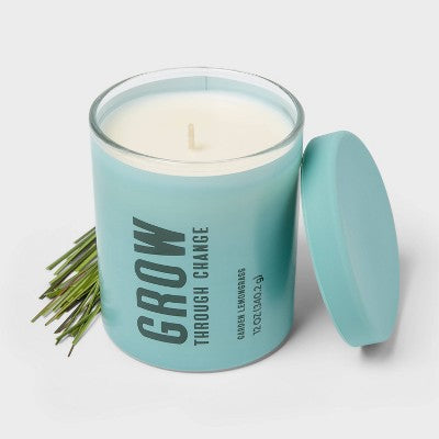 Grow Garden Lemongrass Jar Candle 12oz - Room Essentials