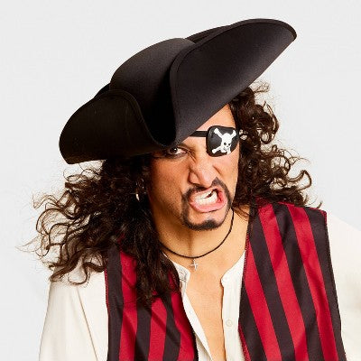 3pc Men's Pirate Costume Accessory Kit One Size Fits Most - Hyde and EEK! Boutique