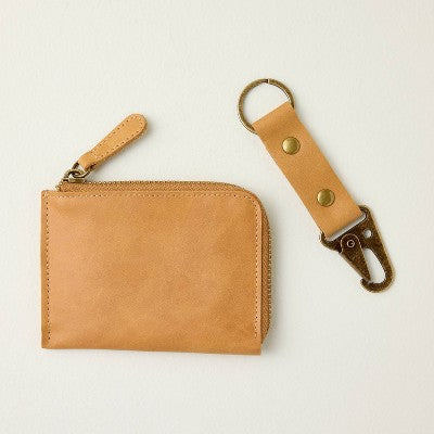 Leather Key Chain and Coin Wallet - Hearth & Hand with Magnolia