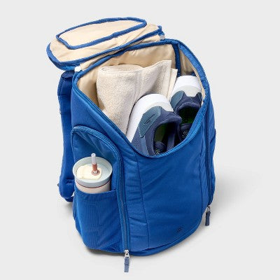 20" Sports Ball Bag Backpack - All In Motion Blue