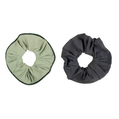Goody Sport Forever Scrunchie - Blue/Green - 2pk