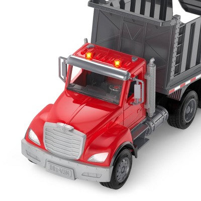DRIVEN by Battat Medium Toy Dump Truck Toy Construction Truck