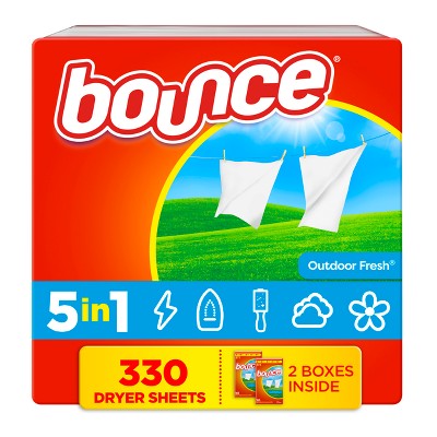 Bounce Outdoor Fresh Dryer Sheets - 330ct