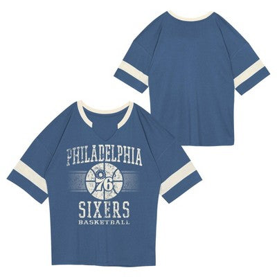 NBA Philadelphia 76ers Kids' Short Sleeve Fashion T-Shirt - L