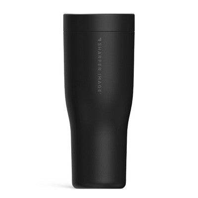 Sharper Image Heated Travel Mug Black