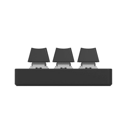 Gems Cut, Copy, Paste Keypad - Black: USB-A Membrane, 60% Layout, Business Use