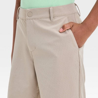 Boys' Golf Shorts - All In Motion Tan 6