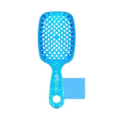 UNbrush Detangler Hair Brush - Glitter Sapphire