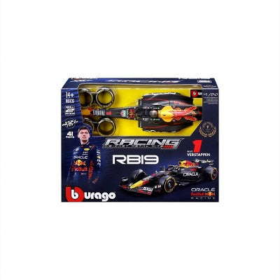 Maisto 2023 Race Oracle RB19 Model Kit with Helmet 1:24 Scale
