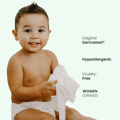 Parasol Natural 99% Pure Water Baby Wipes for Sensitive Skin - 10 Packs - 600ct