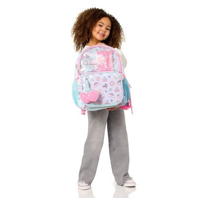 Locker Club Stationery 17" Backpack Set - Smiley