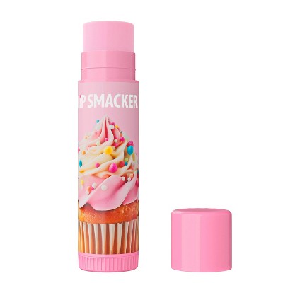 Lip Smackers Biggy Lip Balm - Sprinkle Cupcake - 0.6oz: Moisturizing, Translucent, Single Container
