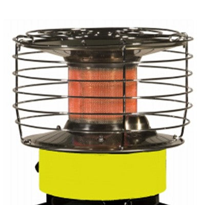 Comfort Gear Portable 360-Degree Propane Heater for Indoor/Outdoor Use, 7,500-10,000 BTU, Ideal for Patio, Garage, Camping, Tent, 1 Pound LP Tank
