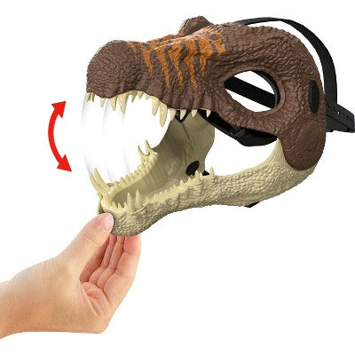 Jurassic World Rebirth Spinosaurus Dinosaur Mask, Role-Play Head Wear, Movie-Inspired Costume Gear