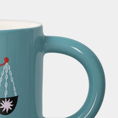 15 fl oz Zodiac Libra Mug Green - Room Essentials