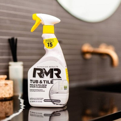 RMR Solutions Tub & Tile Cleaner Mold and Mildew Bathroom Stain Remover - Apple - 32 fl oz