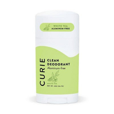 Curie Aluminum Free Deodorant Stick - White Tea - 2oz