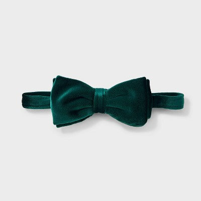 Boys' Holiday Velvet Bow Tie - Cat & Jack Green