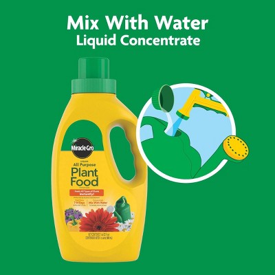 Miracle-Gro 32oz Liquid All Purpose Plant Food Concentrate