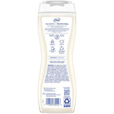 Dial Healthy Hydration Body Wash - Coconut Milk - 16 fl oz