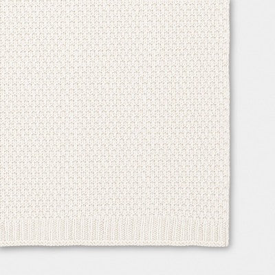 Everyday Knit Throw Pillow White/Ivory - Threshold