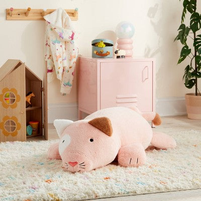 XL Cat Kids' Character Plush - Pillowfort (LOCAL PICKUP ONLY)