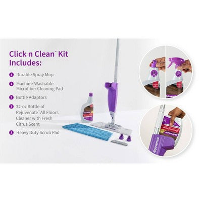 Rejuvenate Click n Clean Multi-Surface Floor Spray Mop System (LOCAL PICKUP ONLY)