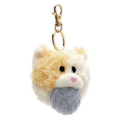 FAO Schwarz Cliqs Plush Kitten Keychain