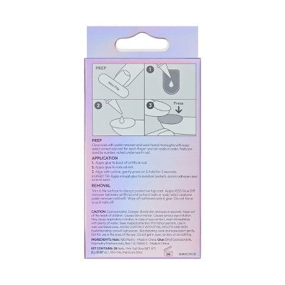 KISS Products Design Fake Nails - Fine n Cool - 31ct