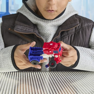 Transformers CYBERWORLD Optimus Prime Cyber Changers