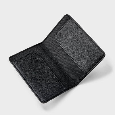 Passport Case - A New Day Black: Solid Holder