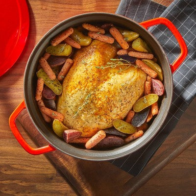 Instant Pot Electric Precision Dutch Oven 5-in-1:Cooking Pan, 6-Quart- Red (LOCAL PICKUP ONLY)