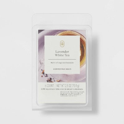 6ct Lavender White Tea Wax Melts 2.5oz - Threshold
