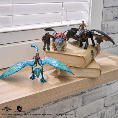 How to Train Your Dragon Fishlegs & Meatlug Figures
