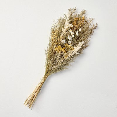 25" Preserved Spring Grass and Flower Stems Bundle - Hearth & Hand with Magnolia (LOCAL PICKUP ONLY)