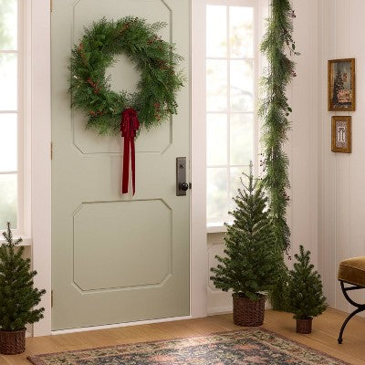 30" Spruce Artificial Christmas Tree Blue - Threshold designed with Studio McGee (LOCAL PICKUP ONLY)