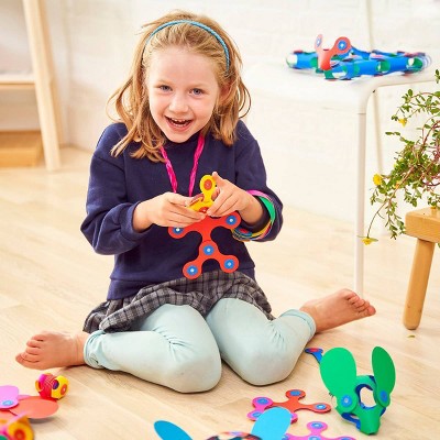 Clixo Creator Pack: Magnetic Building Sets for Creative Thinking & Fine Motor Skills, Includes Instruction Guide, 42 Pieces