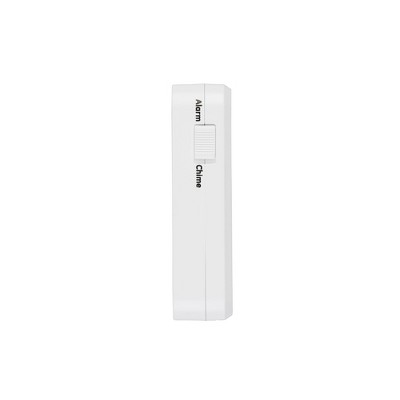 Sabre Elite Door Alarm: Security Sensor for Doors & Windows, Battery Operated, Travel Friendly, White