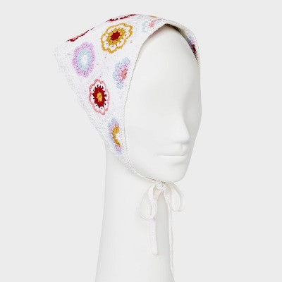 Patchwork Knit Headscarf - Wild Fable Multi