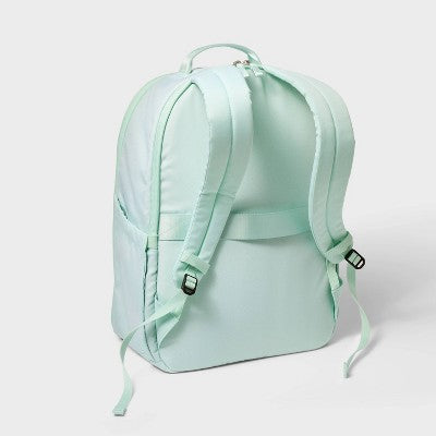 Everyday to Travel Backpack - All In Motion Mint: Water-Resistant, Fits 17" Laptop