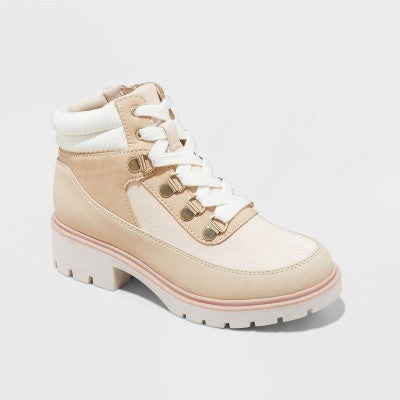 Girls' Ren Lace Up Hiker Booties - Cat & Jack 13