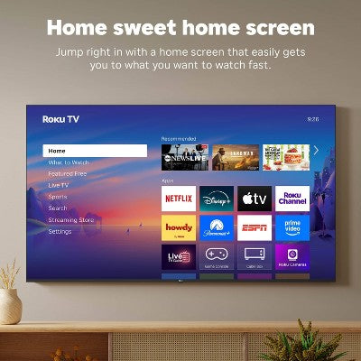 Roku 55" Select Series 4K HDR Smart Roku TV with Roku TV Remote (LOCAL PICKUP ONLY)