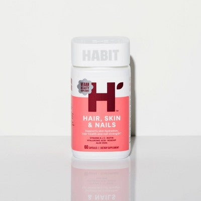 HABIT Hair Skin and Nails Vegan Capsules - 60ct