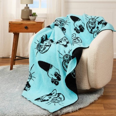 Minions Intarsia Throw Blanket