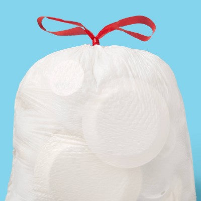 UltraStretch Drawstring Medium Trash Bags - Unscented - 8 Gallon - 40ct - up&up