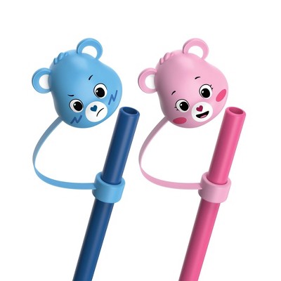 Care Bears 2pk Straw Toppers