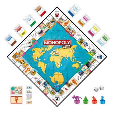 Monopoly Travel World Tour Monopoly Board Game