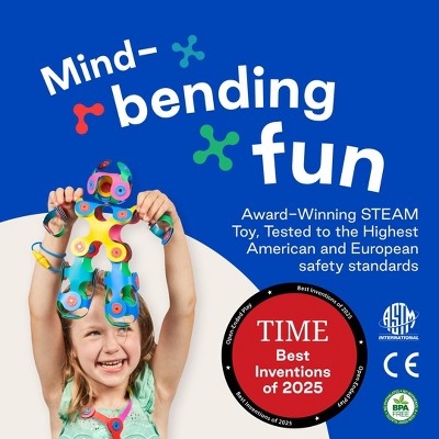 Clixo Tiny & Mighty Magnetic Building Set - Space
