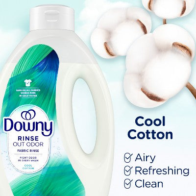 Downy FE Rinse Cool Cotton Liquid Laundry Additive - 62oz